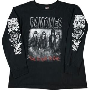 Ramones Vintage Rare AOP Band Tee Long Sleeve
